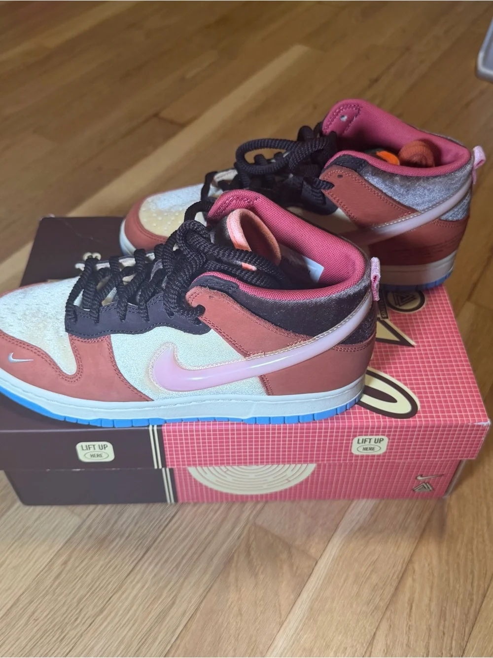 Social Status Free Lunch Chocolate Milk- Nike